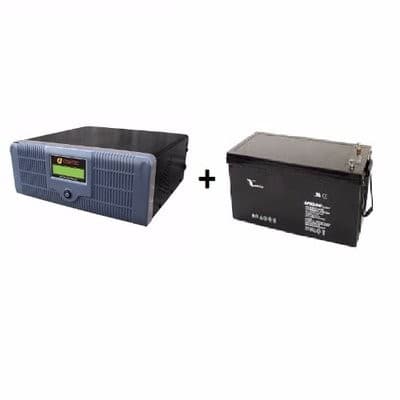 Completer Inverter System 900VA + 200AH: Paket Siap Pakai